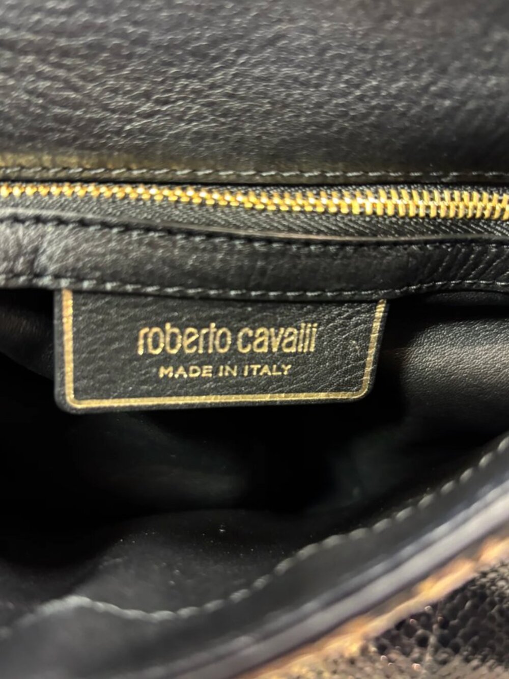 Roberto Cavalli Python Purse - Picture 3 of 3